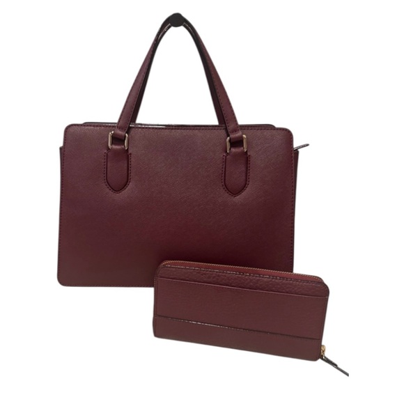 NWOT-Kate Spade Set SaffianoHandbag/crossbody and Pebble Leather Wallet. - Picture 3 of 10